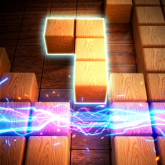 wood blocks 3d