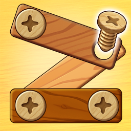 Wood Screw: Bolts Puzzle